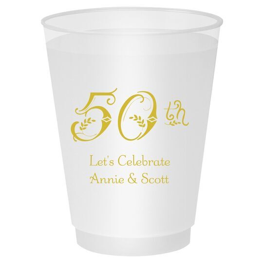 Pick Your Vintage Anniversary Shatterproof Cups